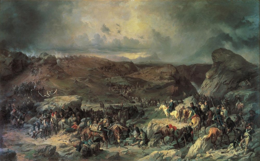 А. Коцебу. Переход Суворова через Сен-Готтард 13 сентября 1799 года А. Коцебу. Переход Суворова через Сен-Готтард 13 сентября 1799 года